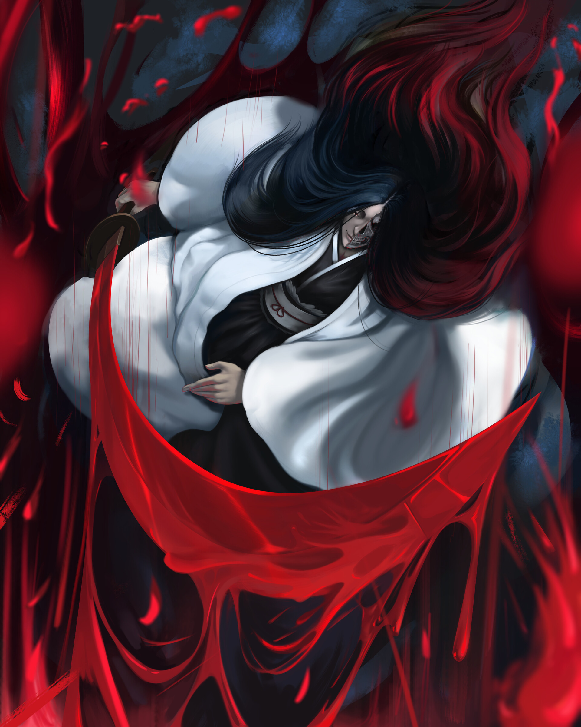 ArtStation Retsu Unohana Kenpachi
