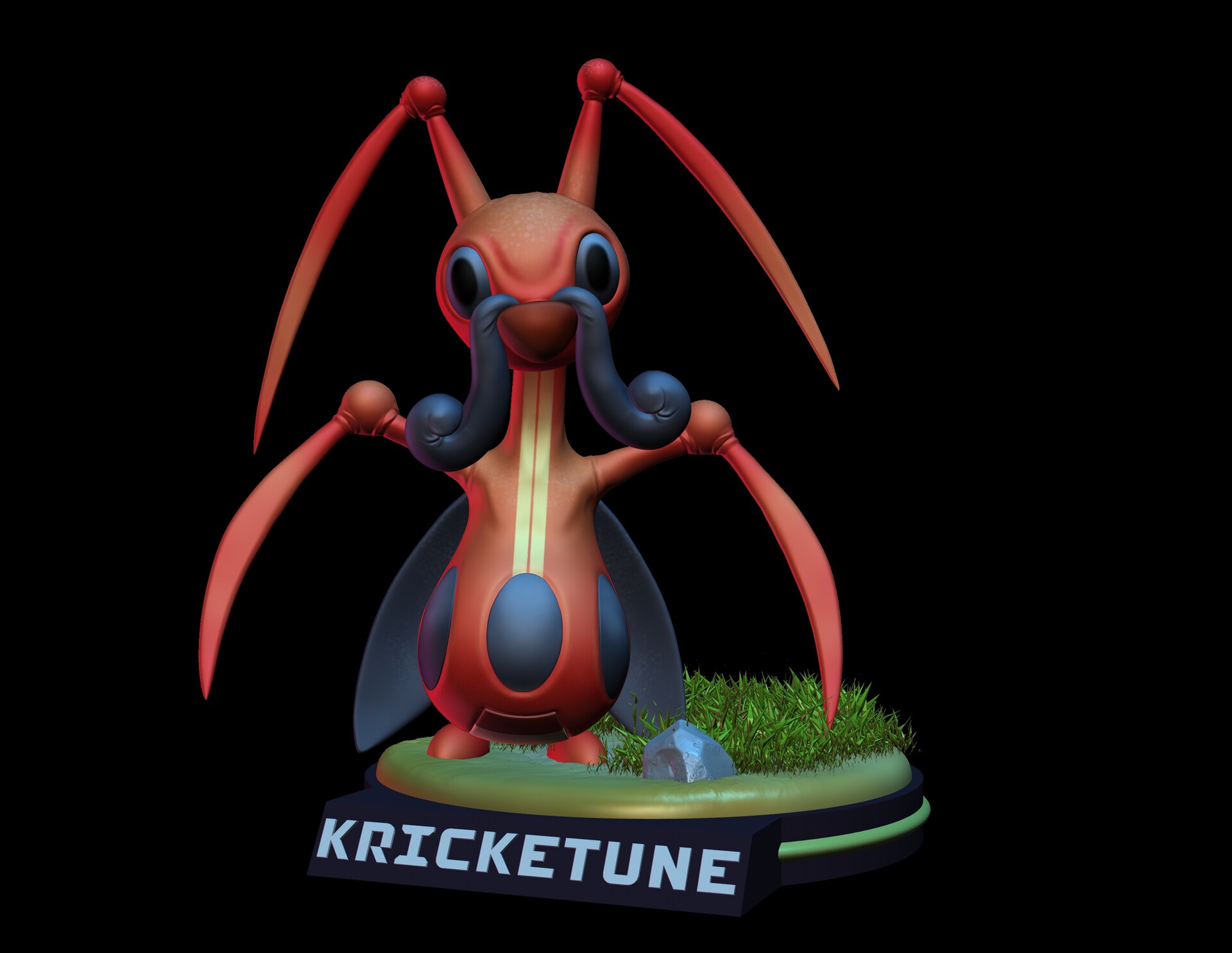 Kricketune/Archeops/Wormadam Hexafusion : r/PokemonFusion