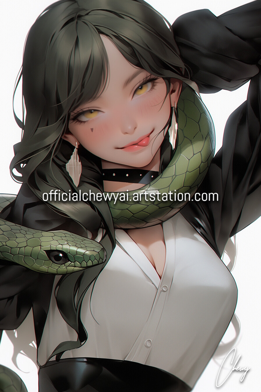 ArtStation - Snake Girls