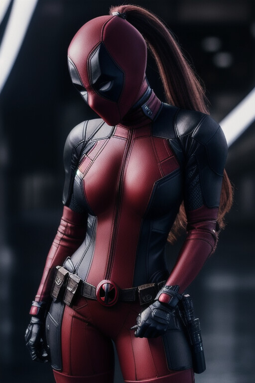 ArtStation Lady Deadpool ArtStation Lady Deadpool
