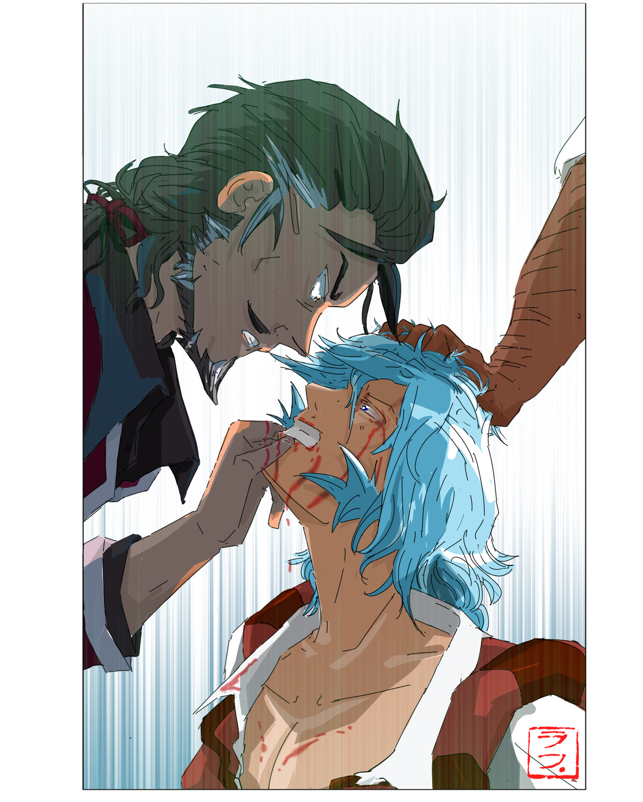 Webcomics "Les 3 mousquetaires de la Rose"
Case. D'Artagnan