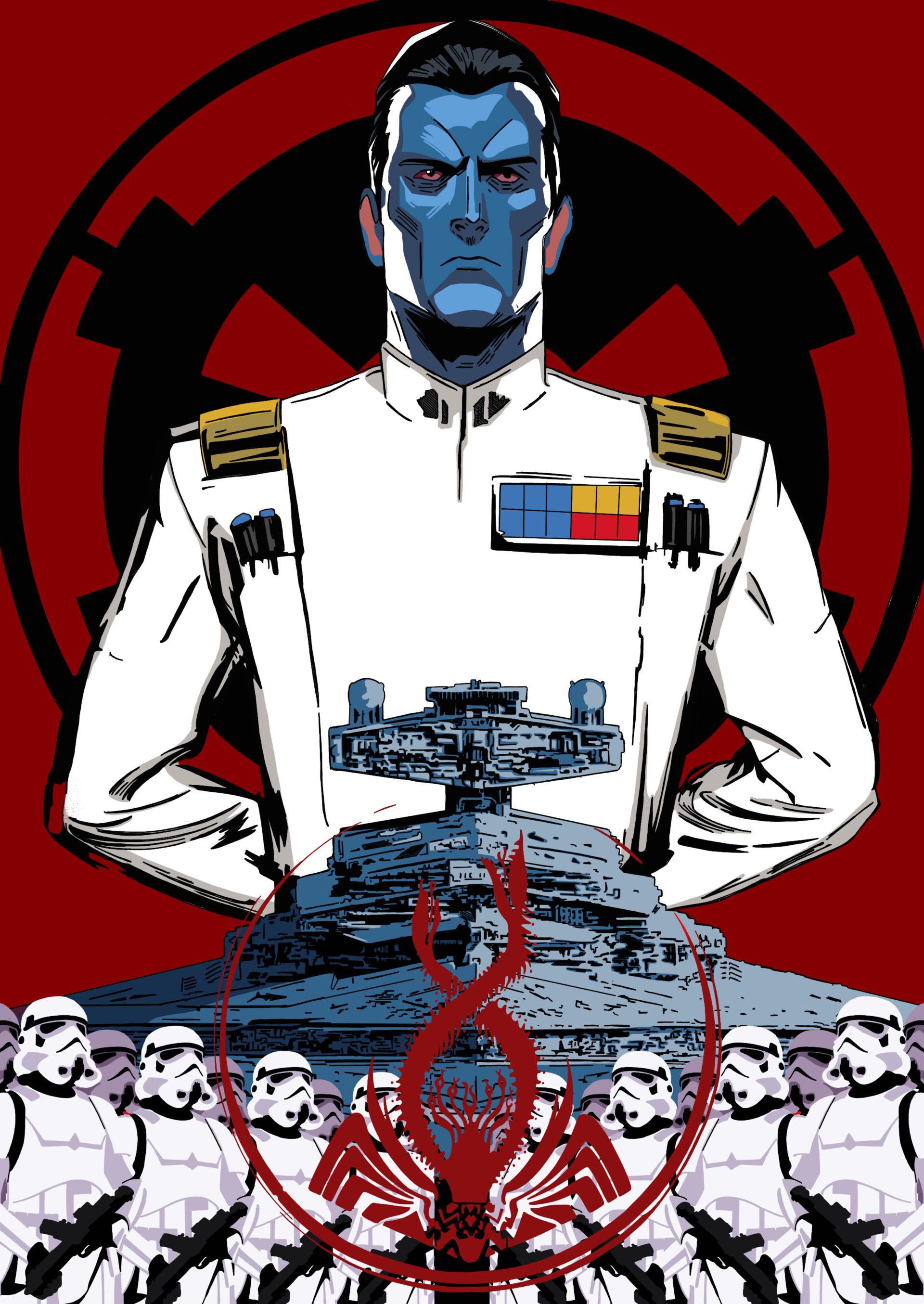 ArtStation Grand Admiral Thrawn