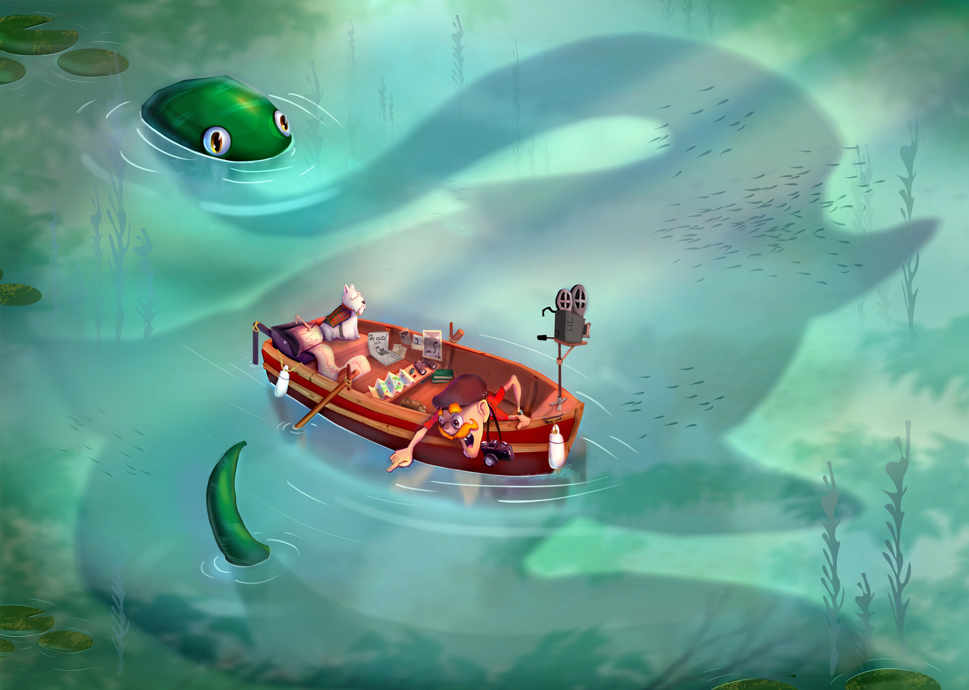 ArtStation Nessy my love (Disney art challenge 2023)