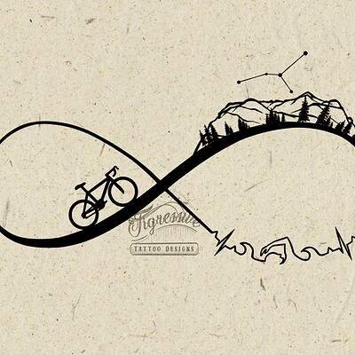 Pin by Alejandro on Guardado rápido in 2024 | Tattoos, Bike chain, Infinity  tattoo
