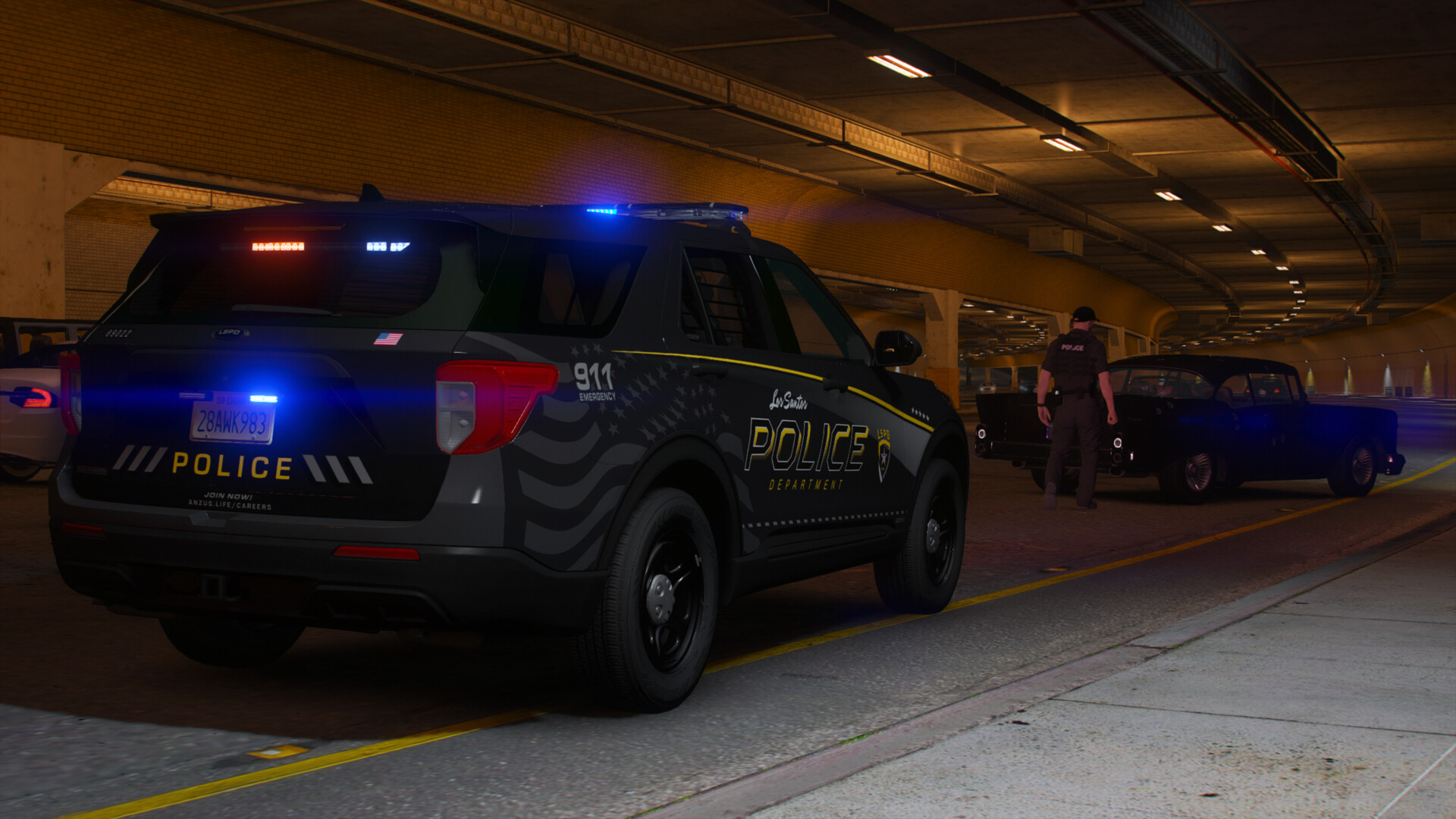 Artstation fivem anzus rp lspd liveries ford explorer 1