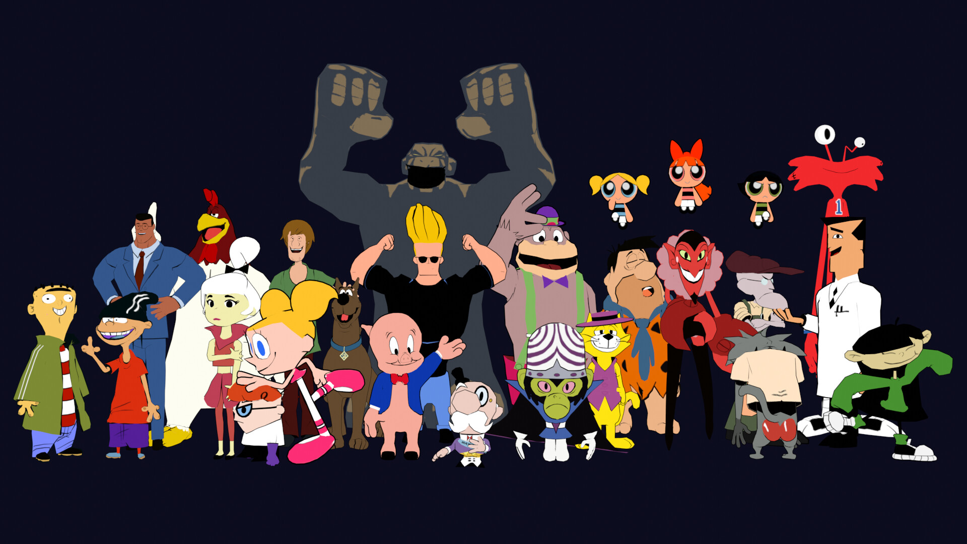 Cartoon Fighters  Old cartoon network, Cartoon network fanart, Cartoon