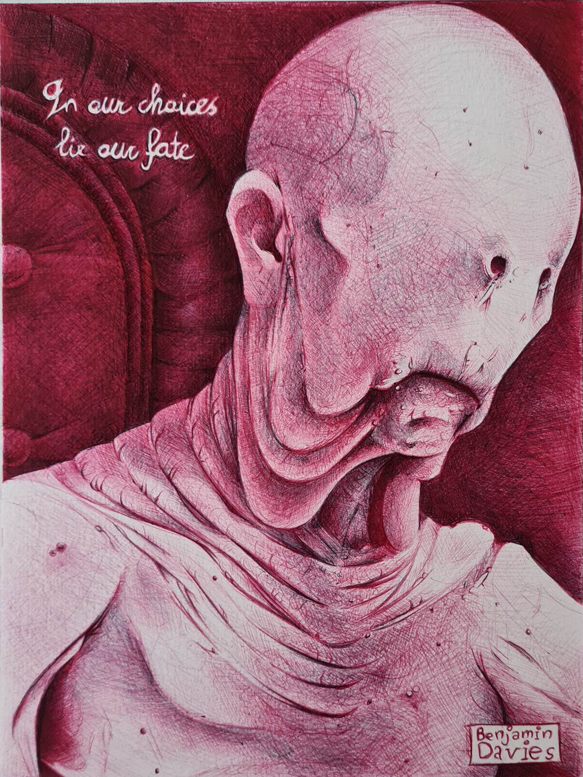 Pale Man Ballpoint pen