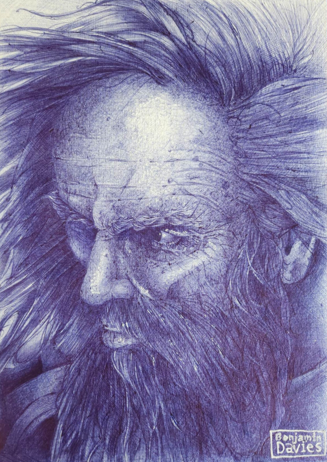 Man in Ballpoint