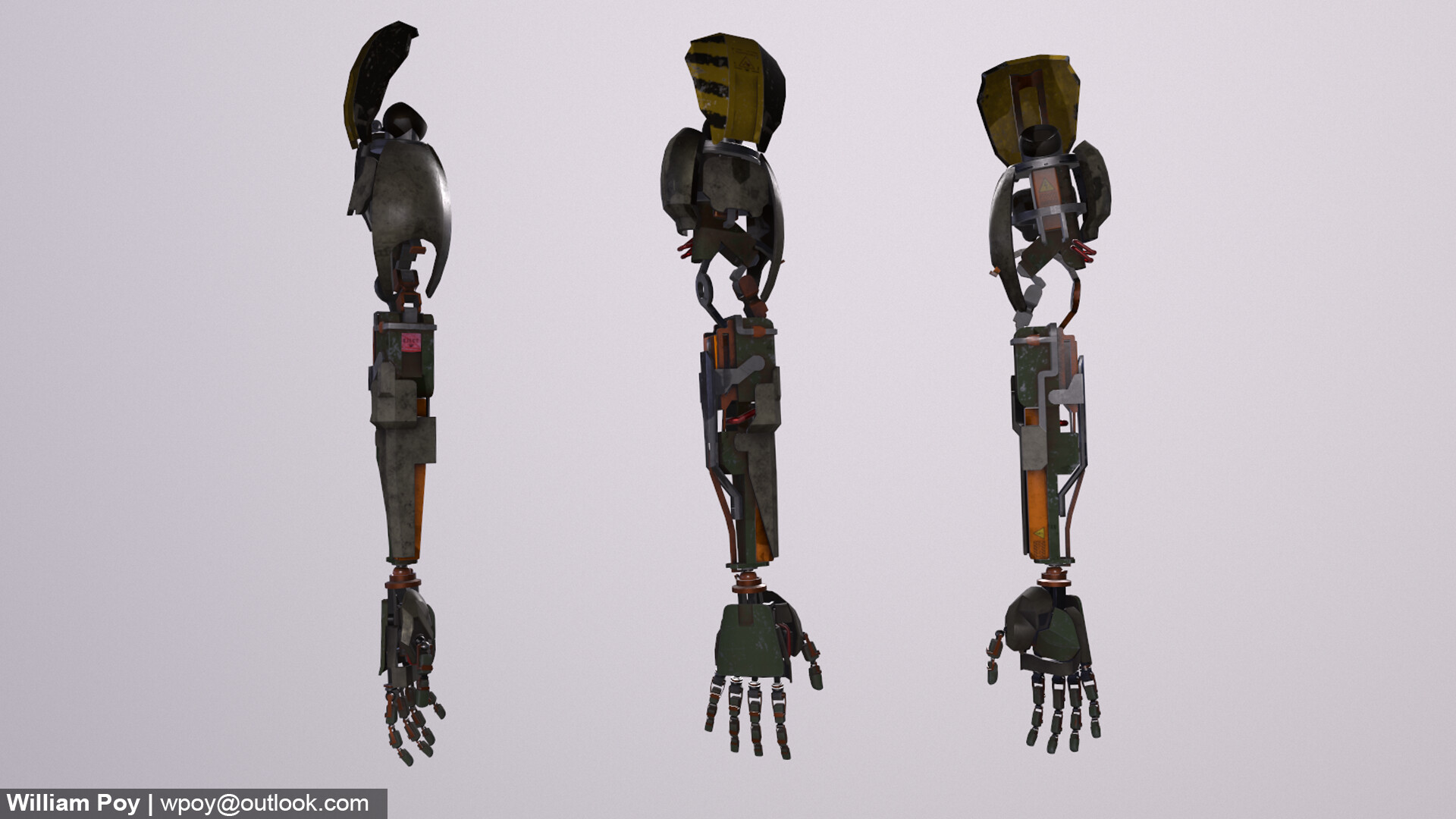 ArtStation Mechanical Prosthetic Arm