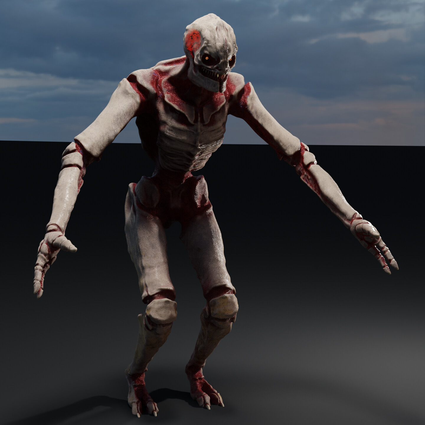 ArtStation - SCP-096 The shy guy