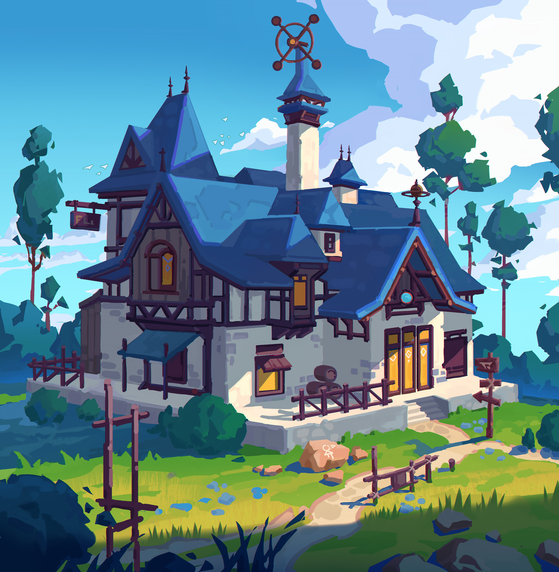 ArtStation Magic Cabin