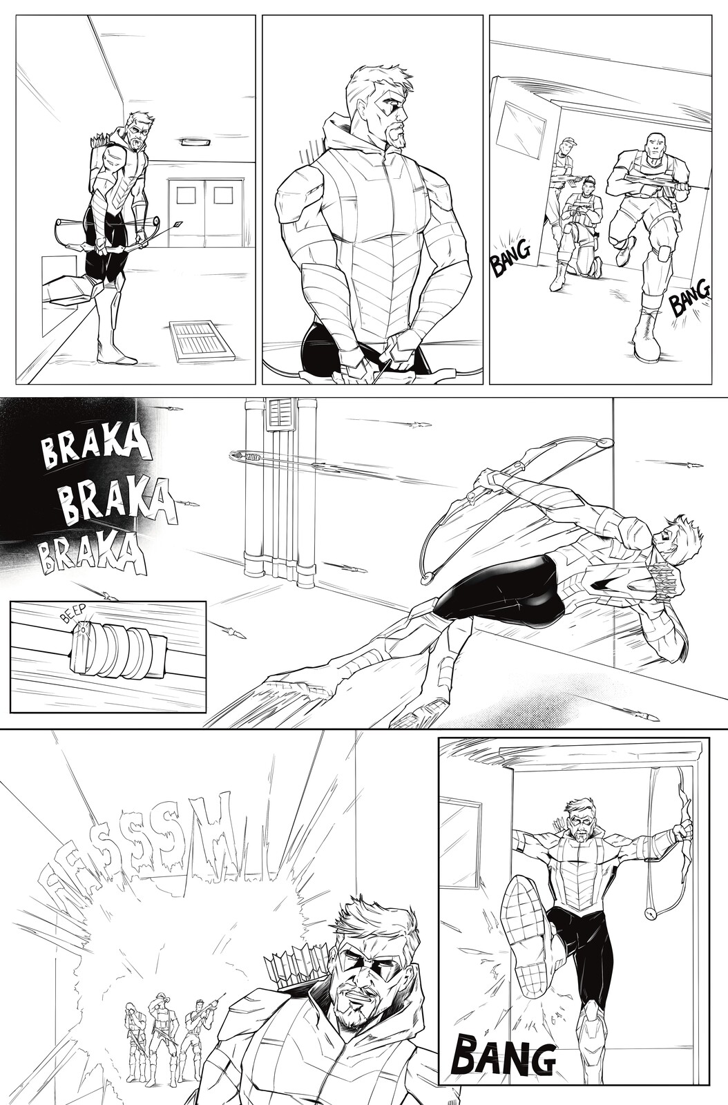 Green Arrow Sample 5
