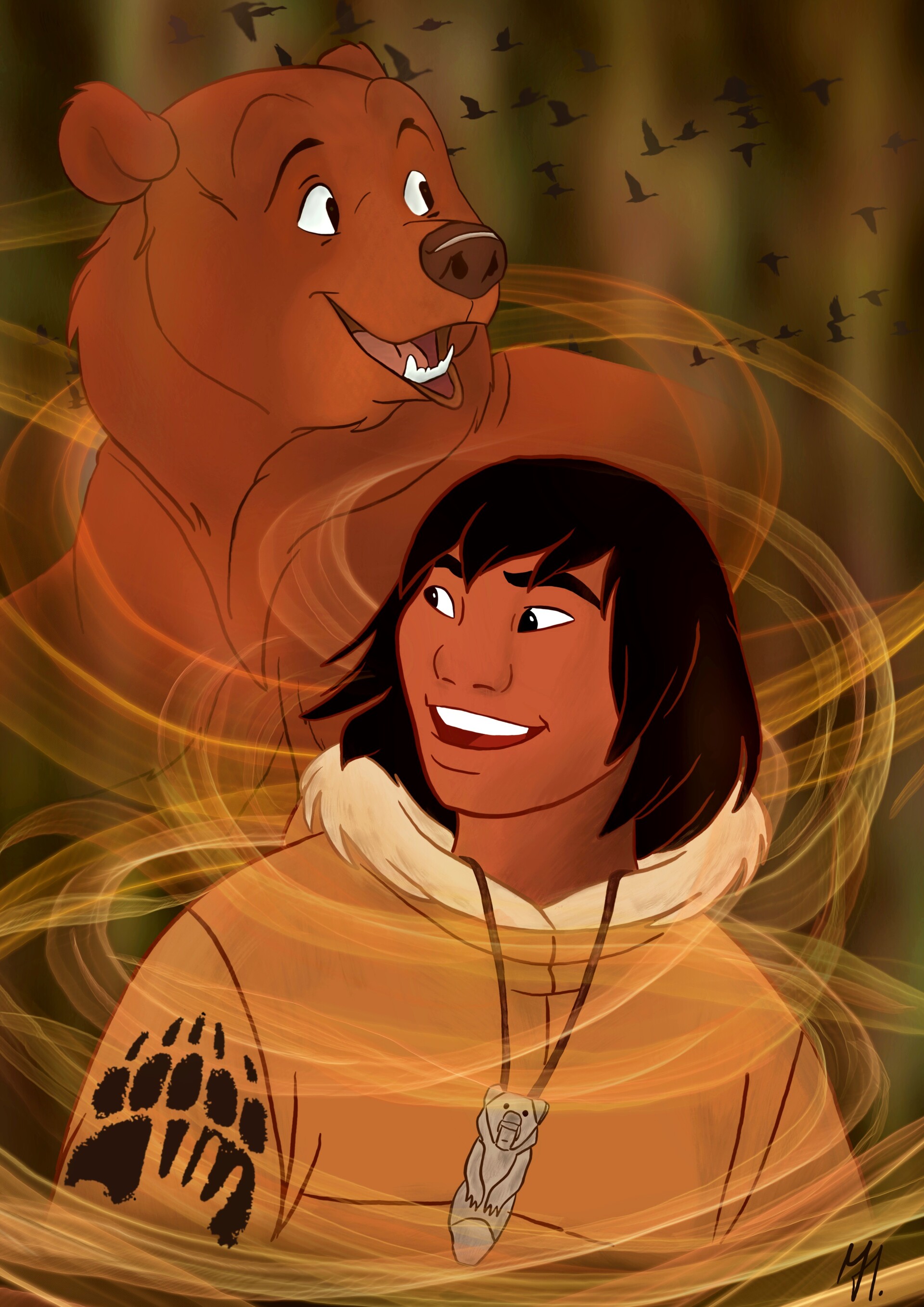 Artstation Brother Bear Kenai 