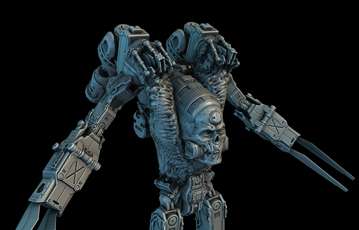 When Warhammer40K meets Doom and Code Geass anime...
