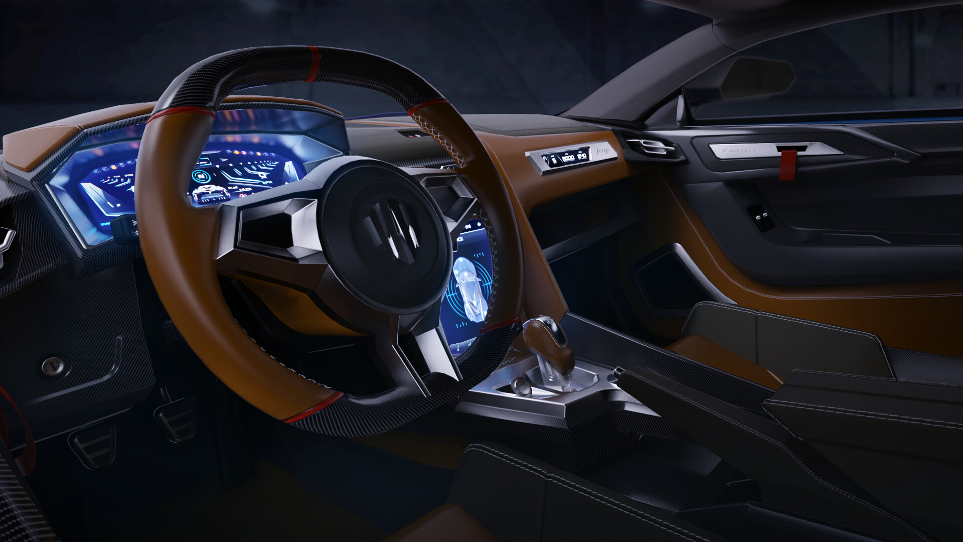 ArtStation - W Motors Fenyr Supersport, image size:1920x1080