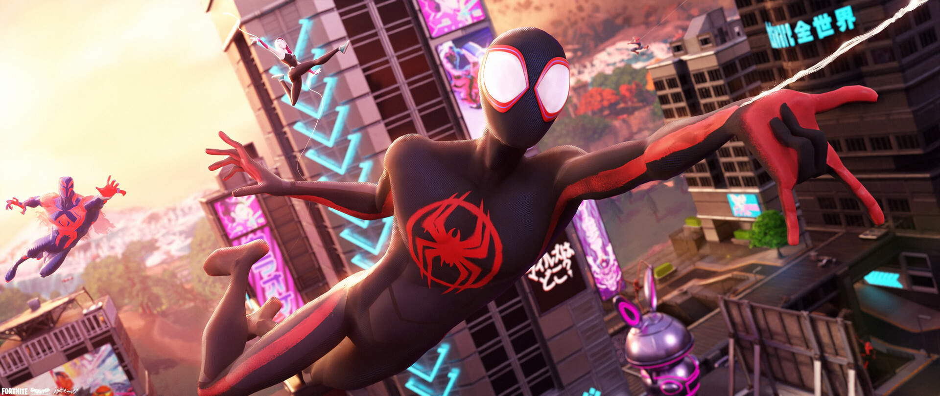 ArtStation - Fortnite X Spider-Man Across The Spider-Verse