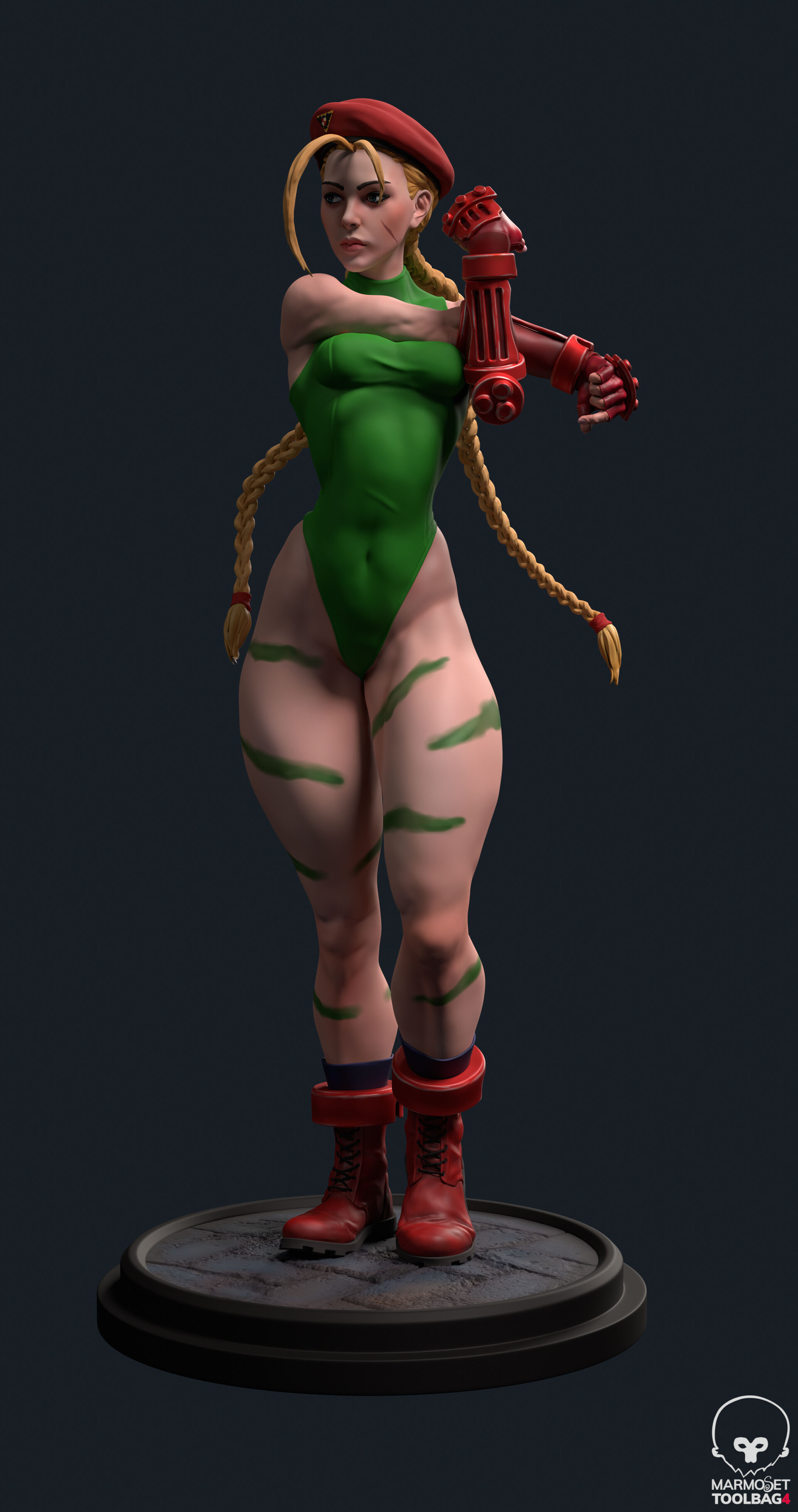 Street Fighter 6 - Cammy Classic Costume - 3D model by XRX (@xerxes6696)  [307c44c]