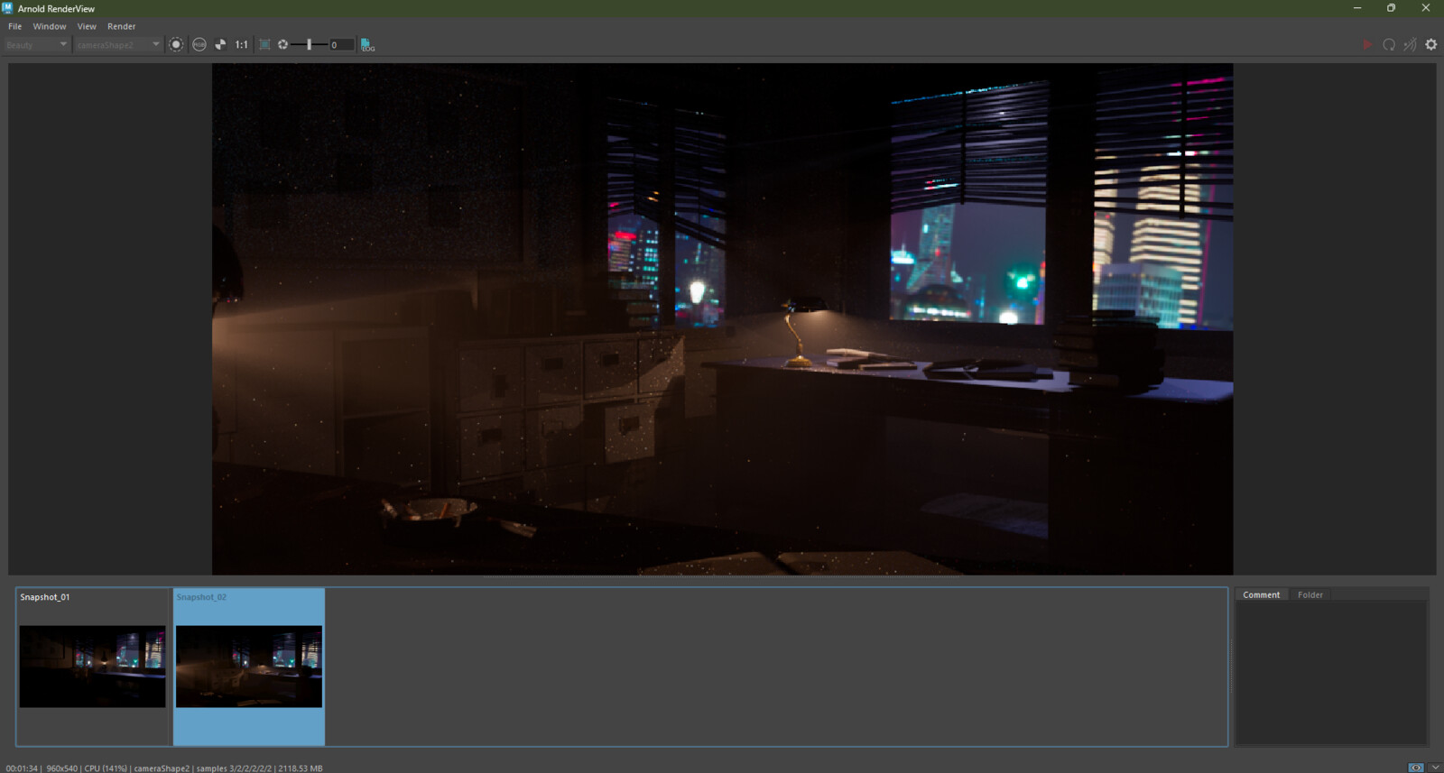 Render viewer
