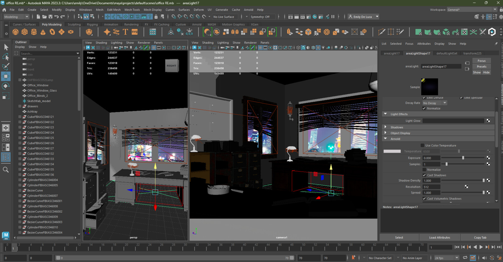 Building the set