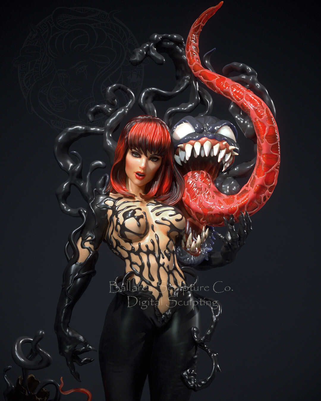 ArtStation - SHE VENOM BY CREATIVE GEEK MB
