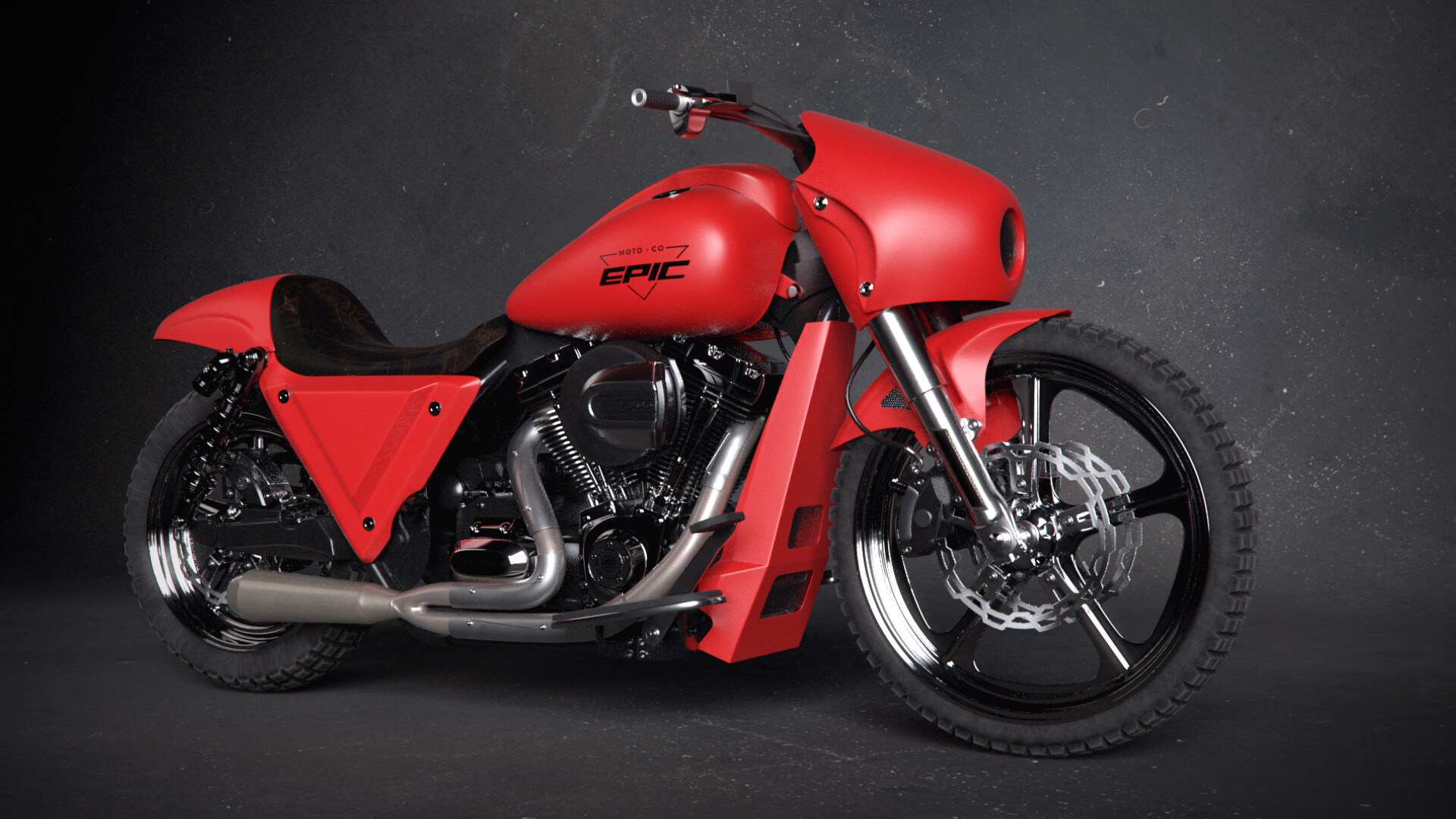 Road king cafe shop racer