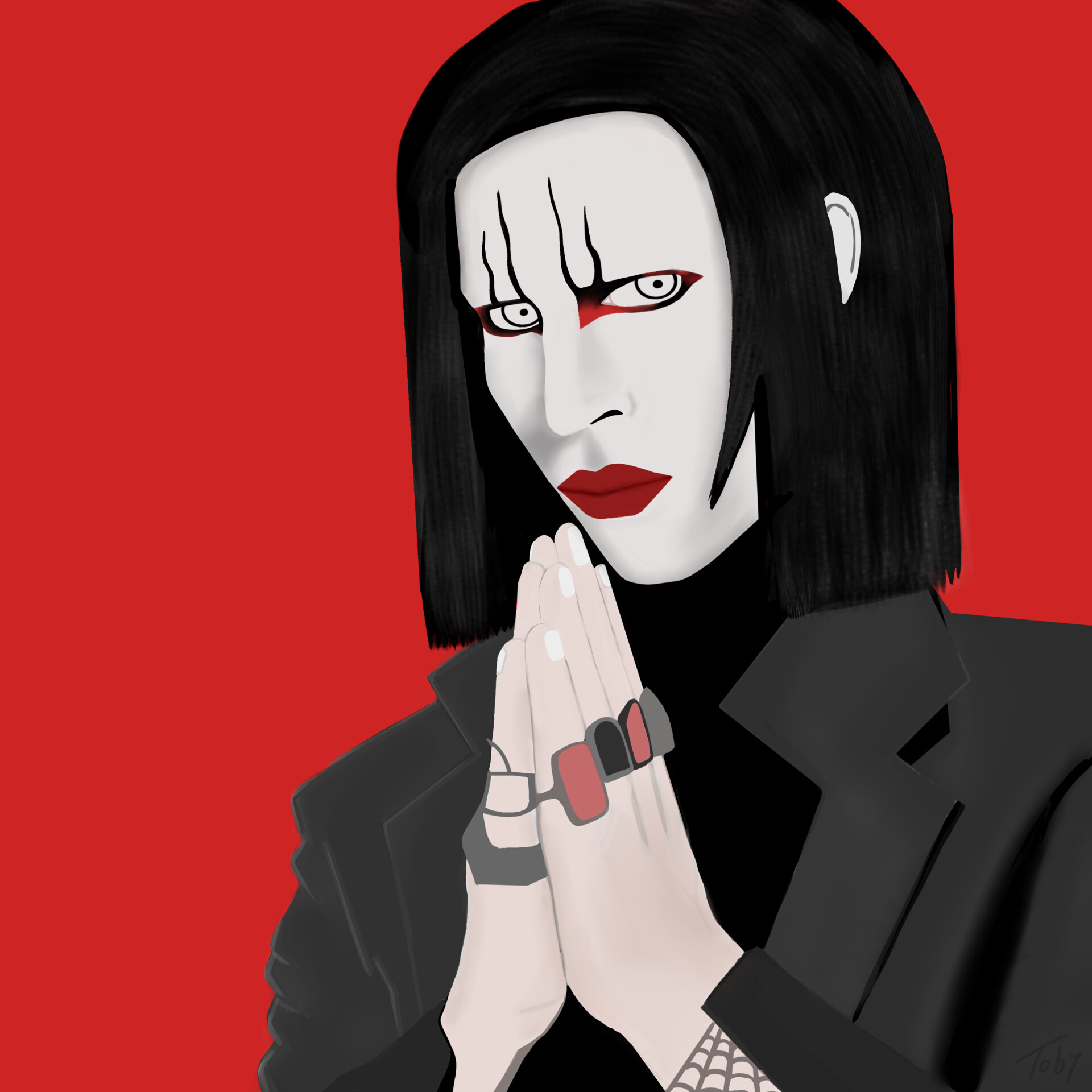 ArtStation Marilyn Manson April 2023