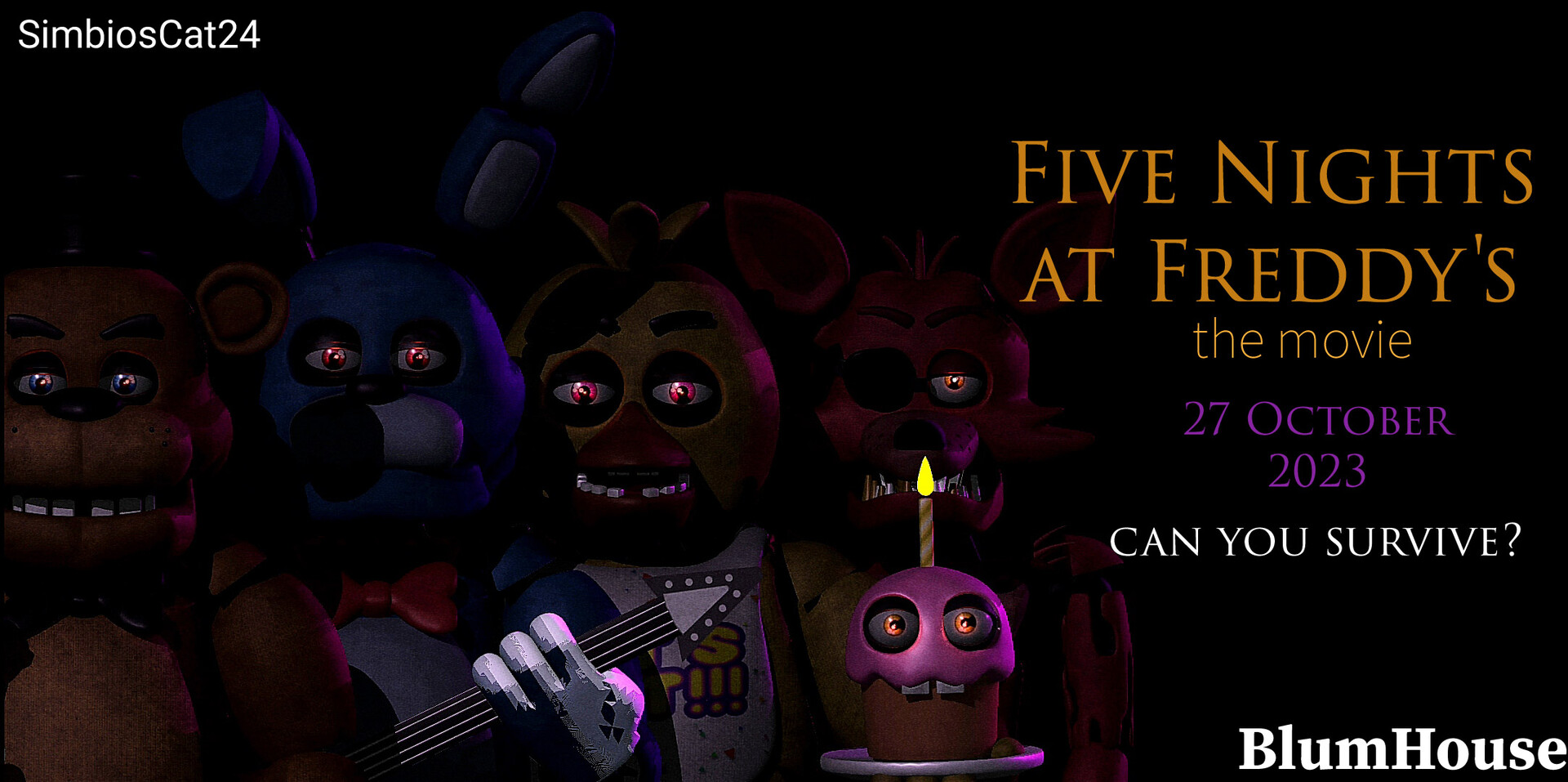ArtStation - Five Nights at Freddy's Render Remake