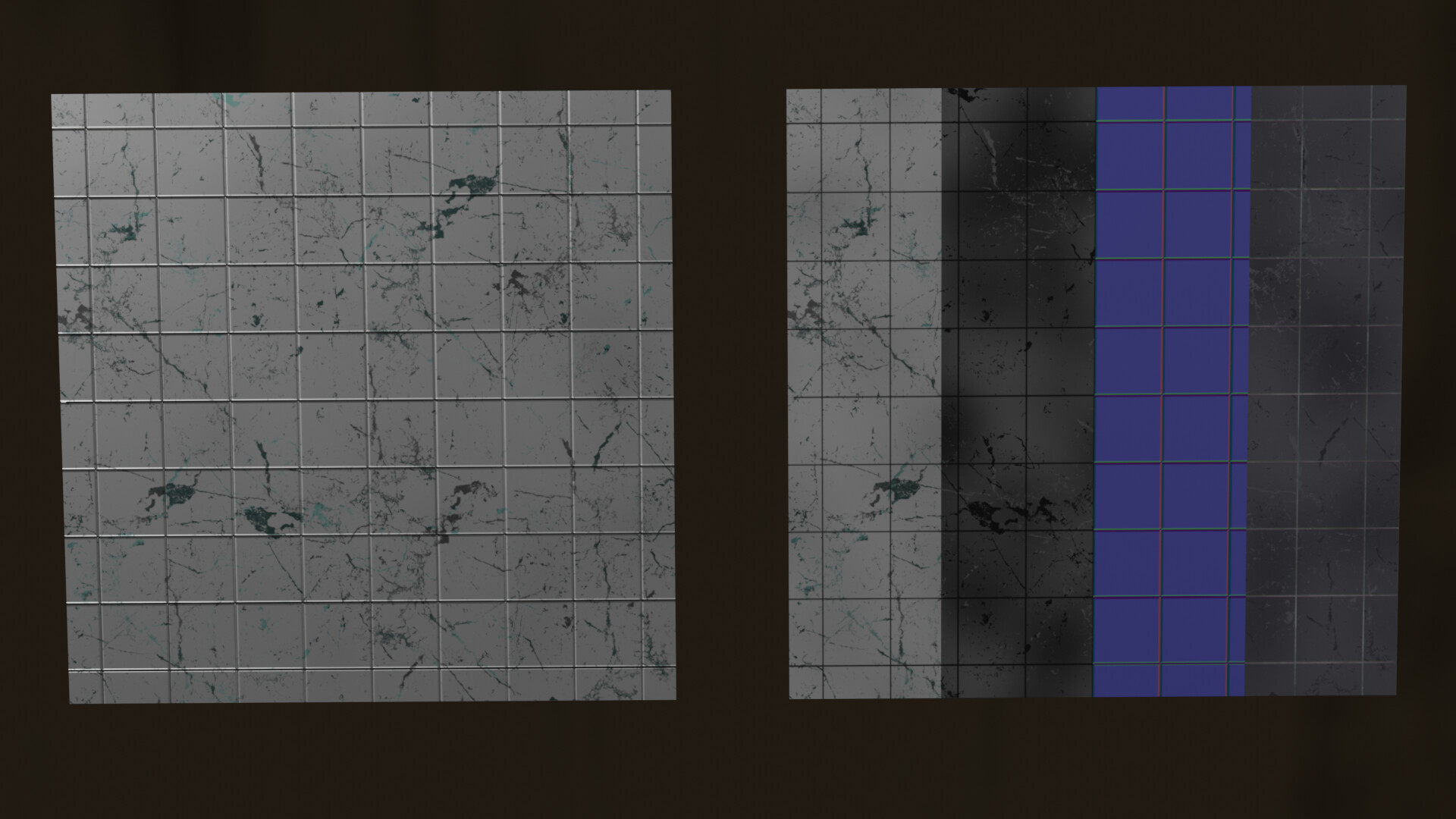 Log-Hei Jonathan Leung - Substance Study | Marble/Concrete Tiles