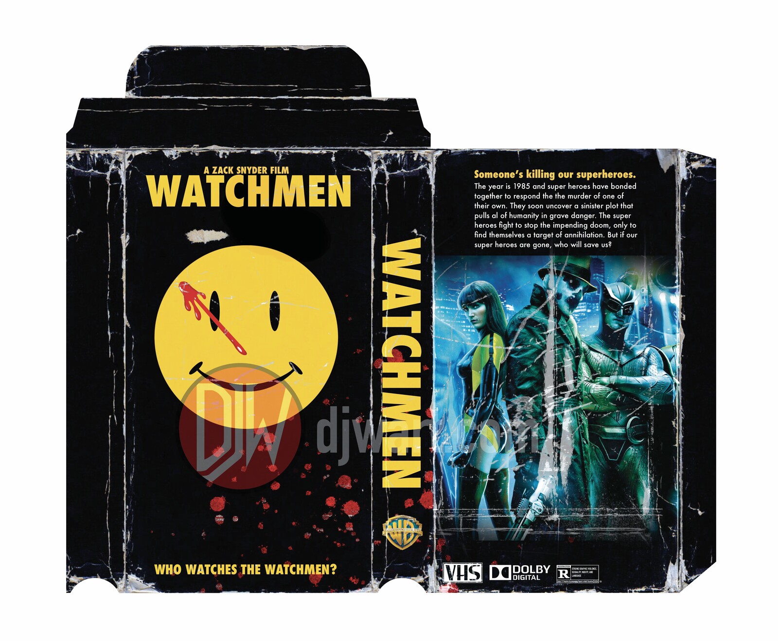 Watchmen VHS Sleeve EDIT