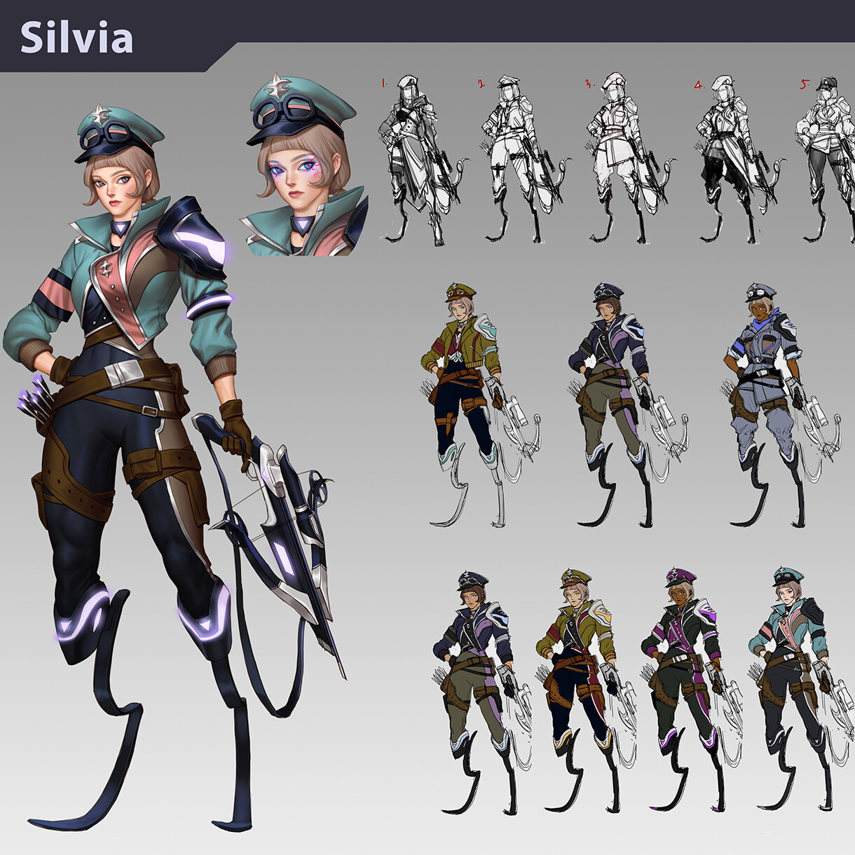 Character concept - Silvia