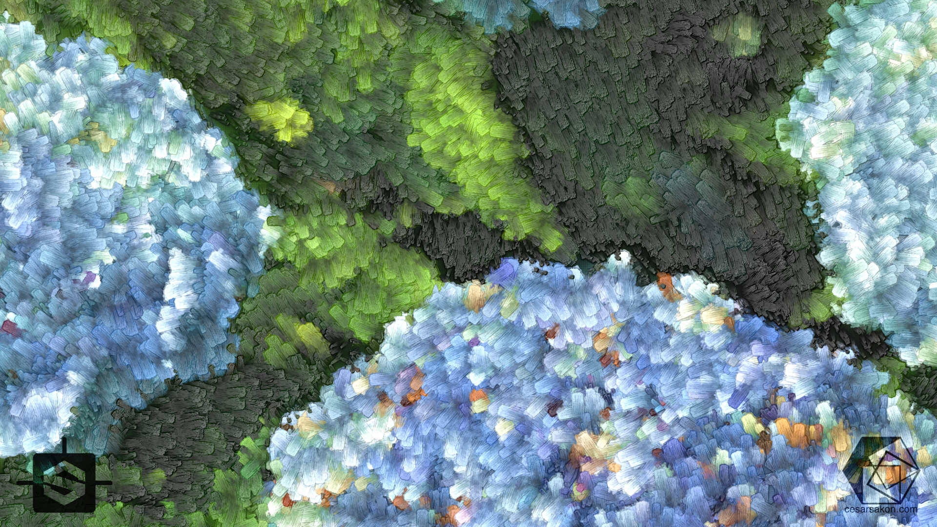 Cesar Sakon Material Artist OIL PAINTING GENERATOR