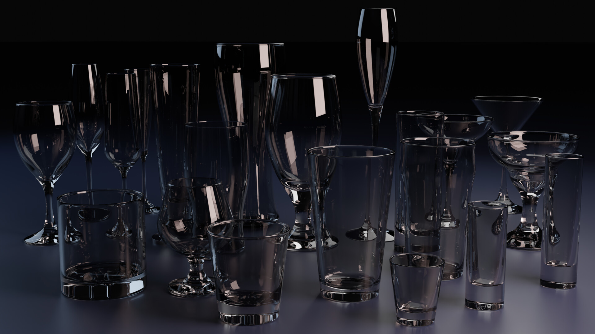 ArtStation Bar Glassware Set 1