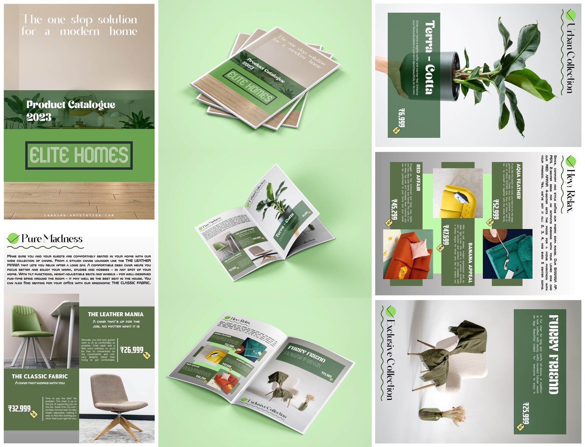 ArtStation CATALOGUE DESIGN CONCEPT