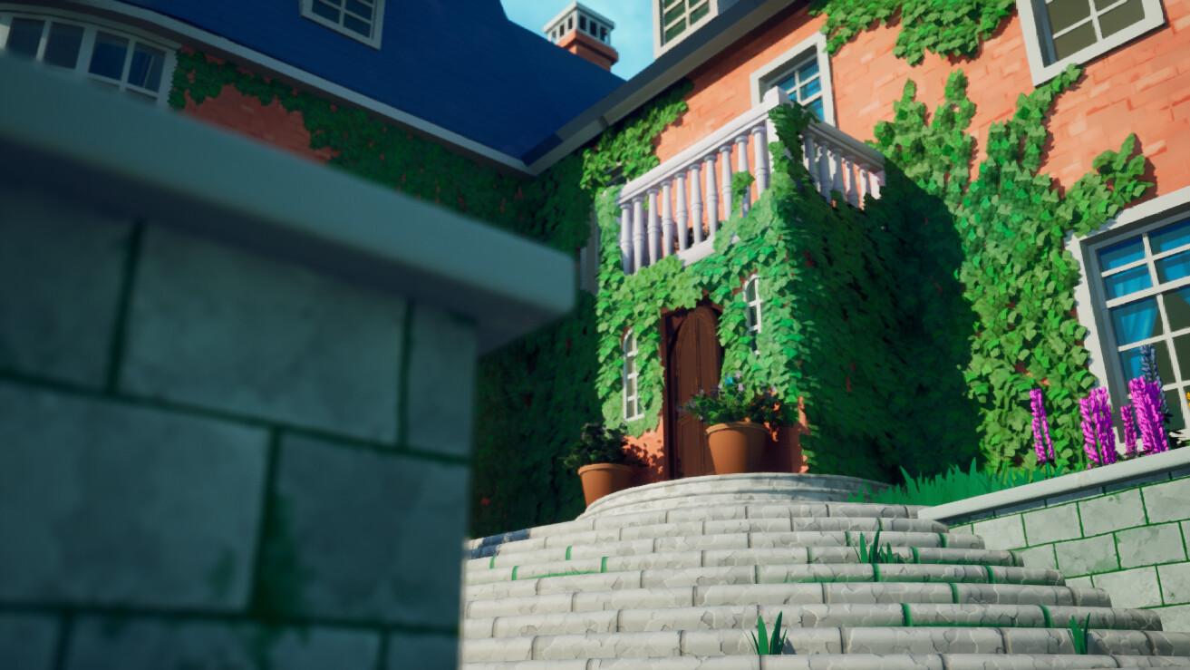 ArtStation - The House On the Hill- A Kiki's delivery Service