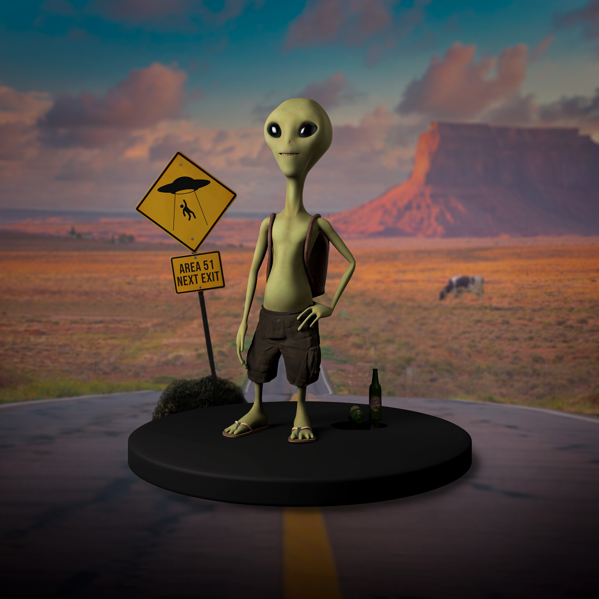 ArtStation Paul The Alien