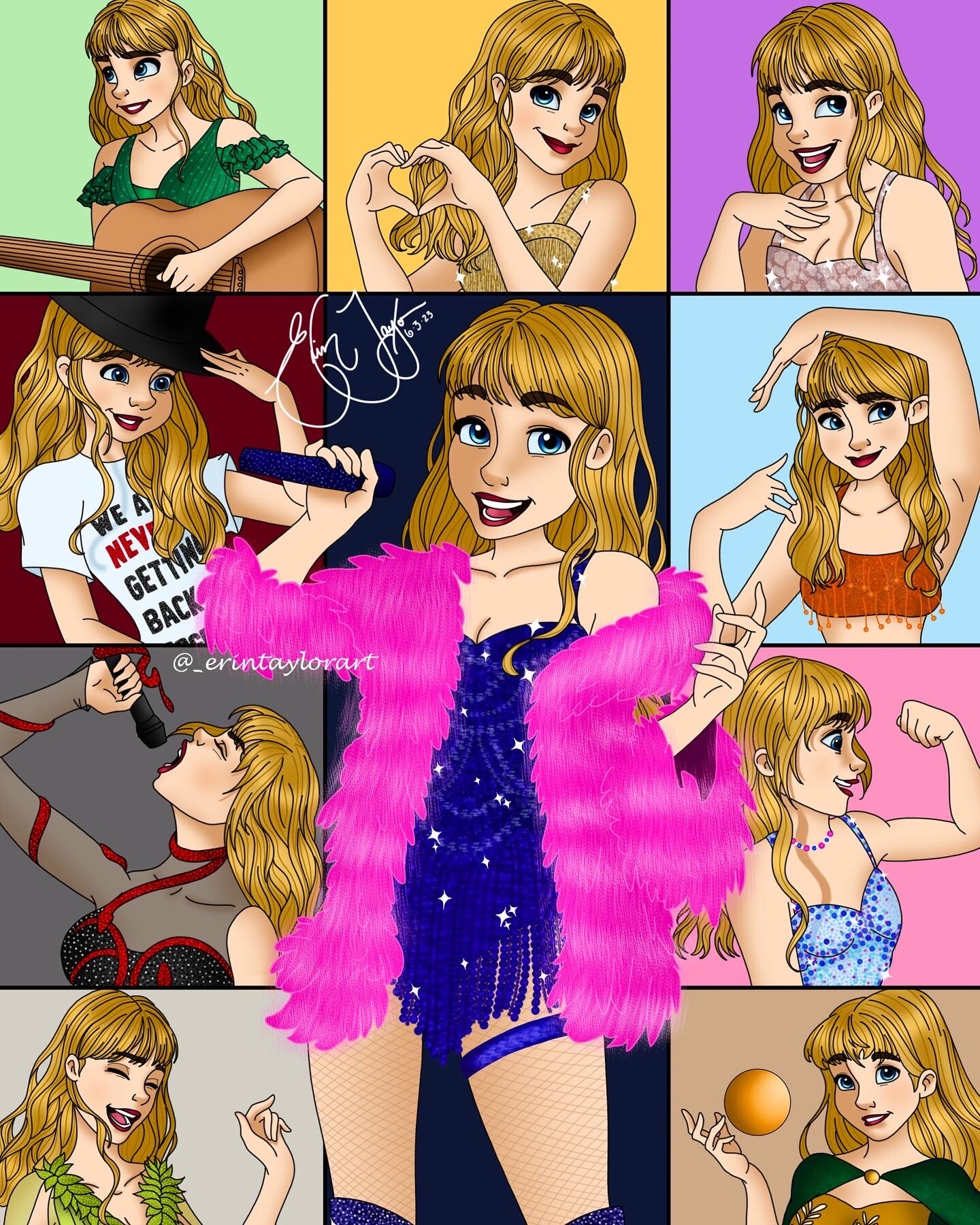 Artstation taylor swift eras tour