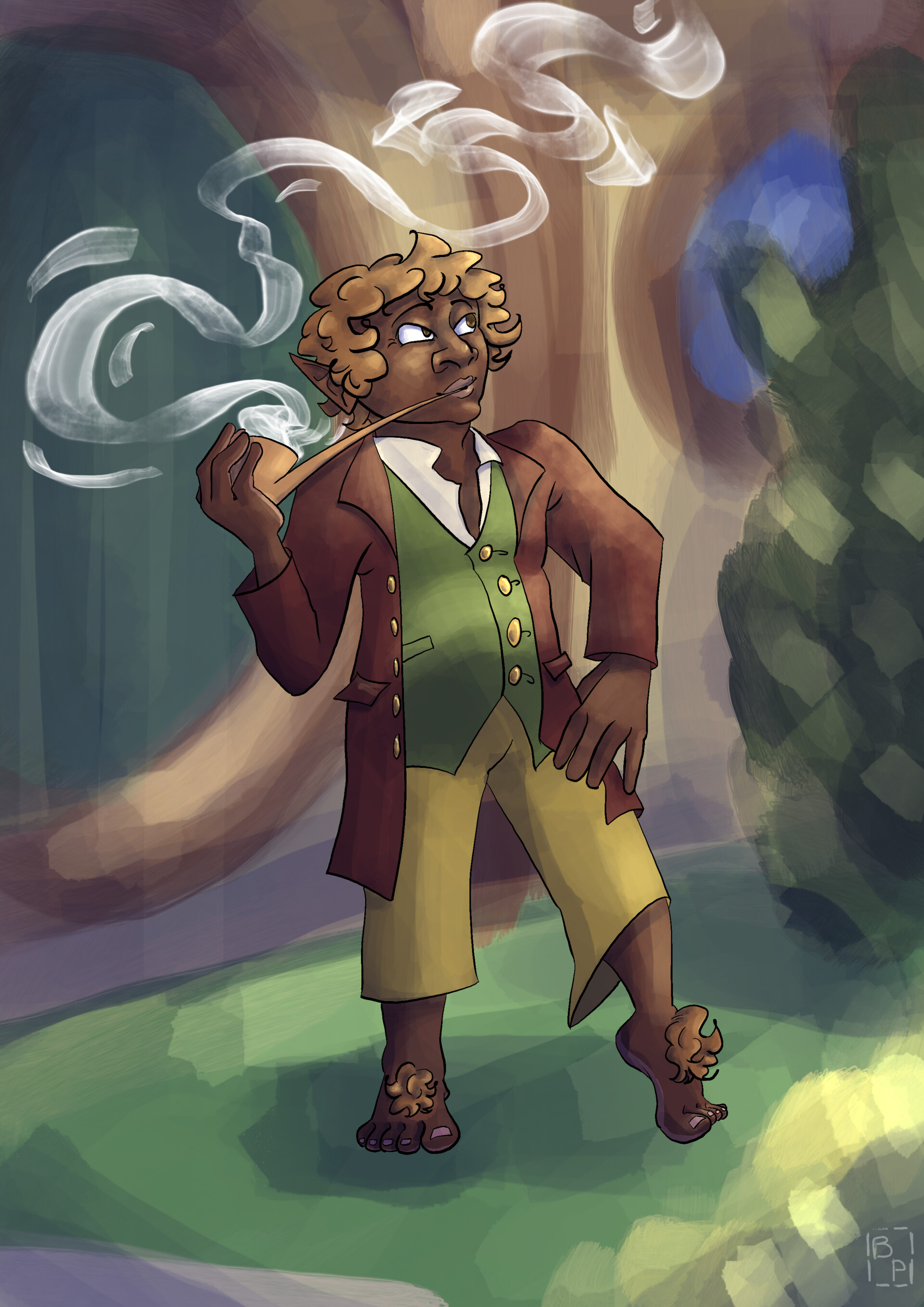 Bilbo Shaggins: The Candy Thief Of The Wedding!