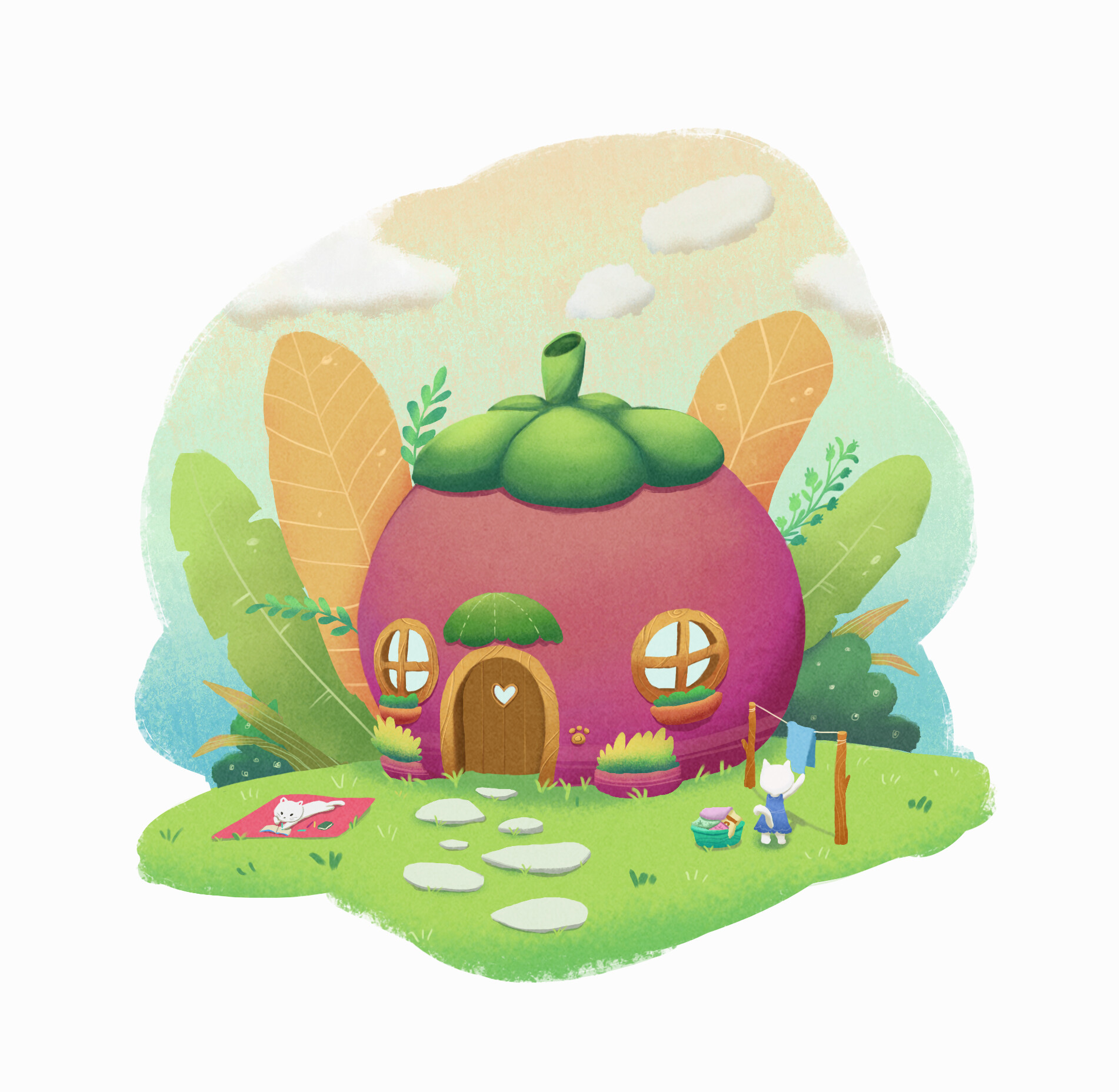 ArtStation Mangosteen house