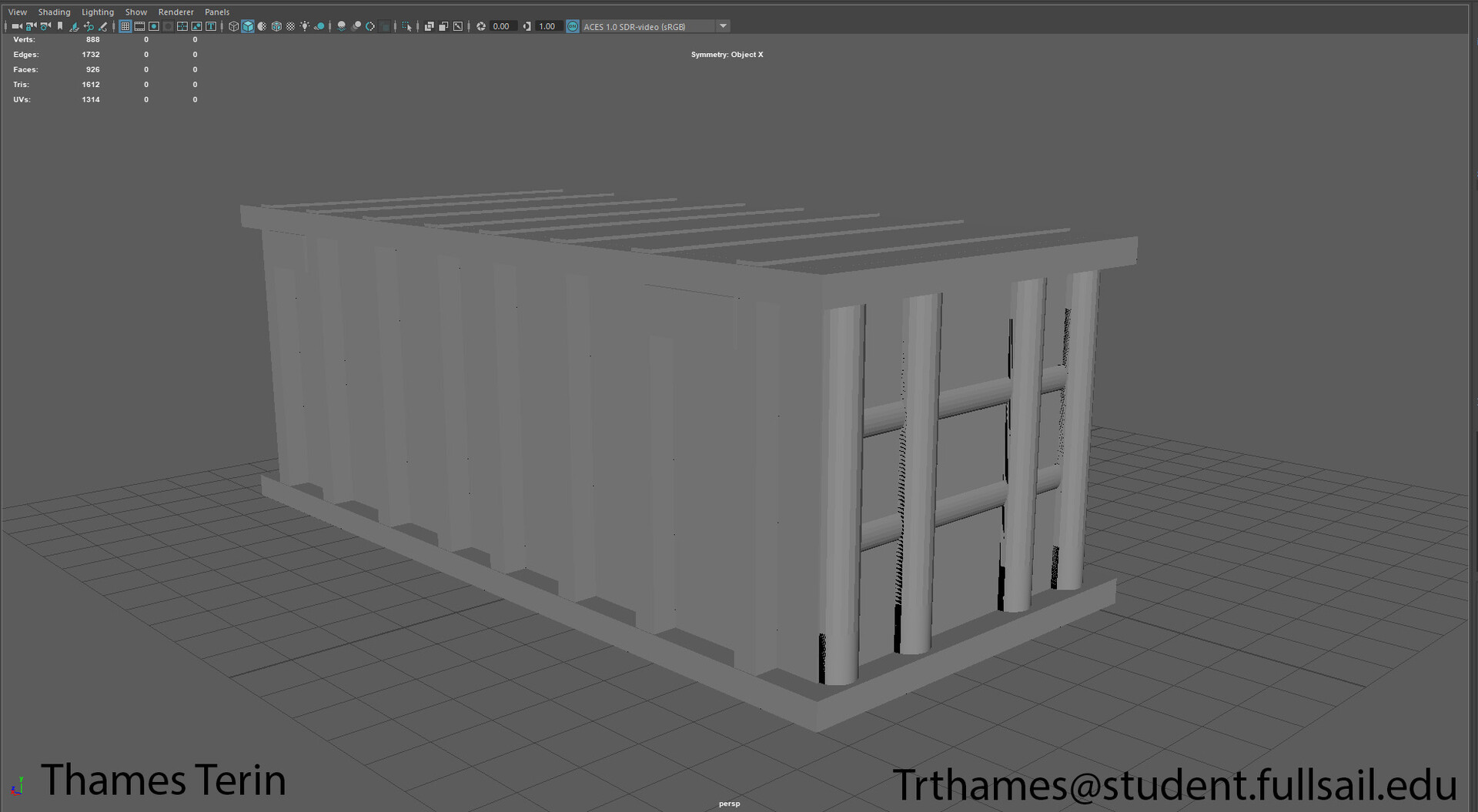 ArtStation - Shipping Crate WIP