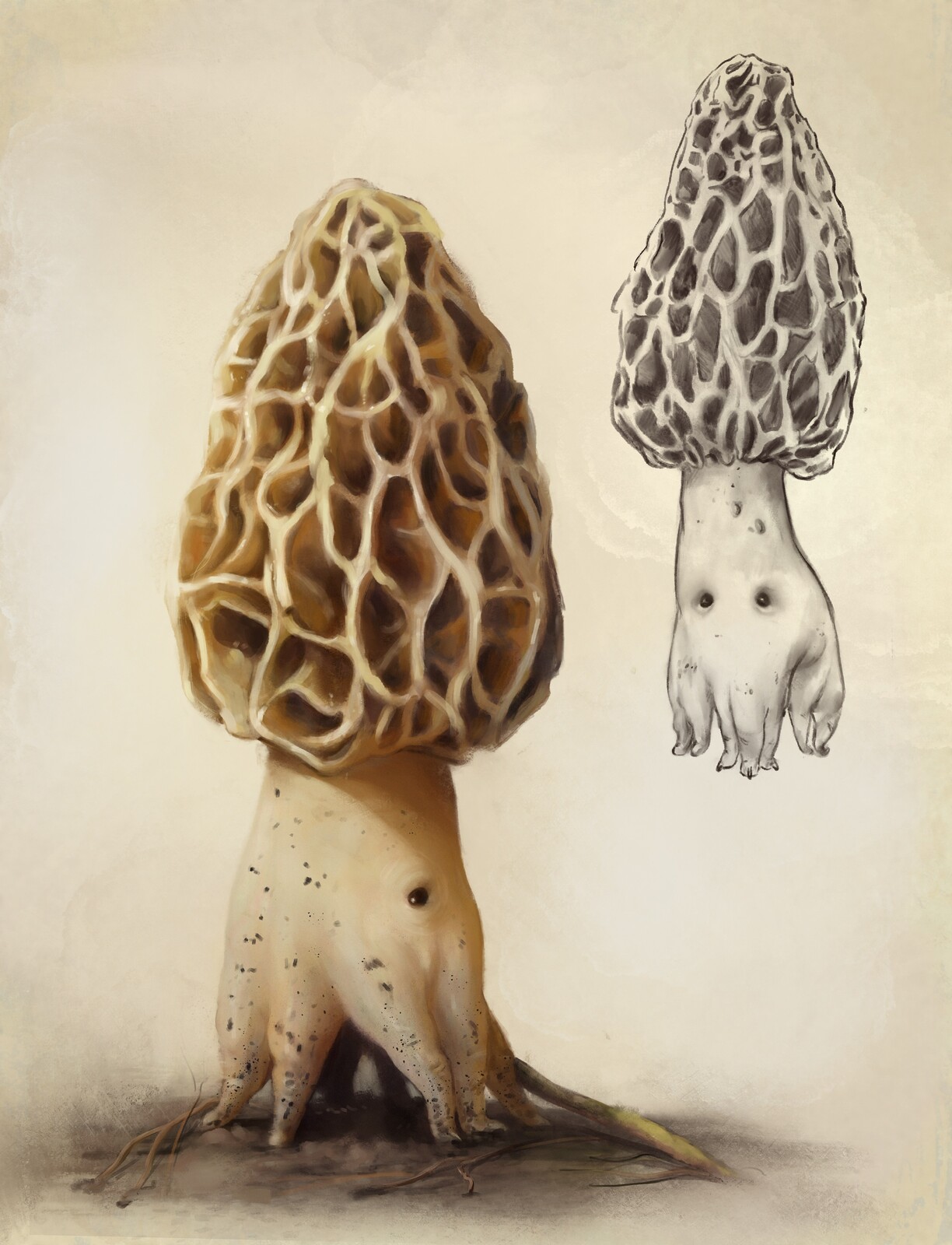 Mushroom creature 
