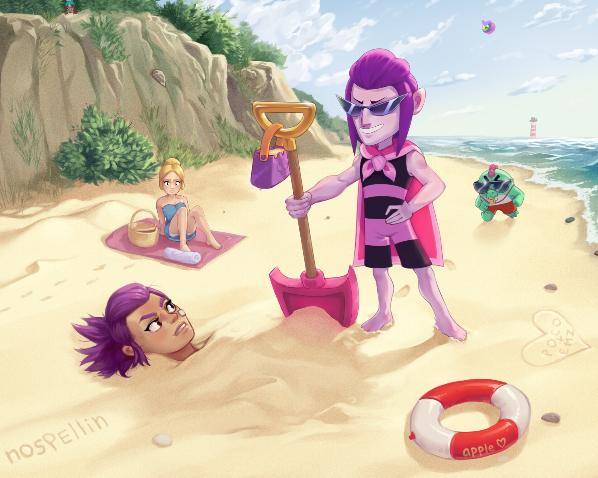 nospellin Brawl on the Beach (Brawl Stars)