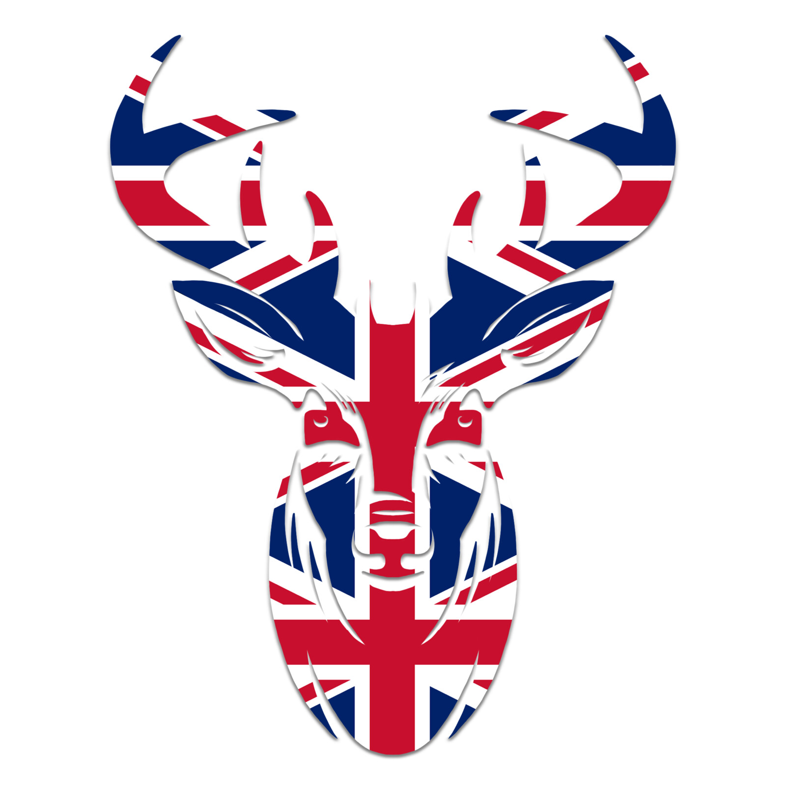 Jack Cheshire Stag head logo design