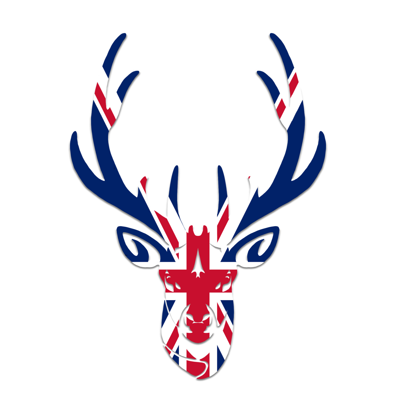 Jack Cheshire Stag head logo design
