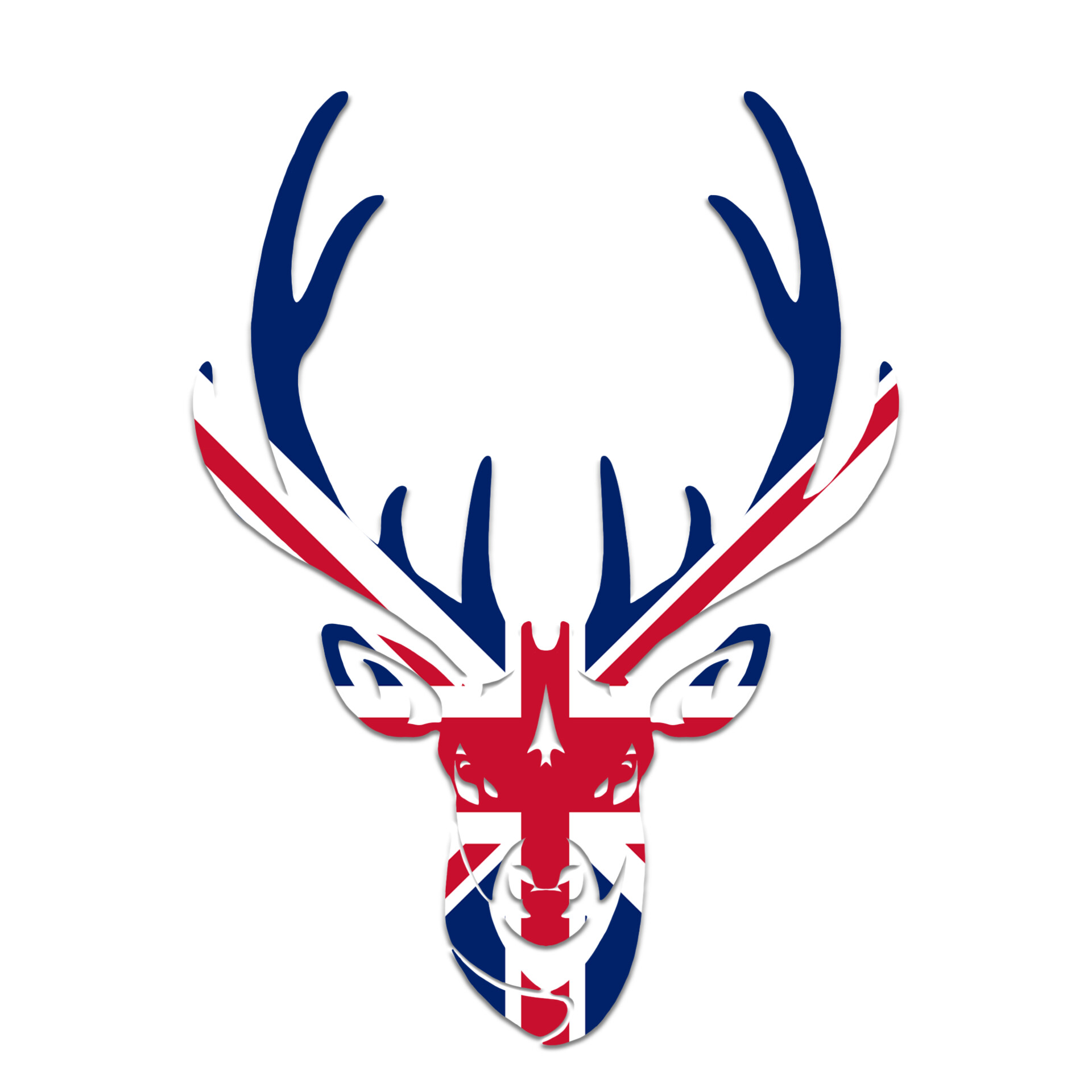 Jack Cheshire Stag head logo design
