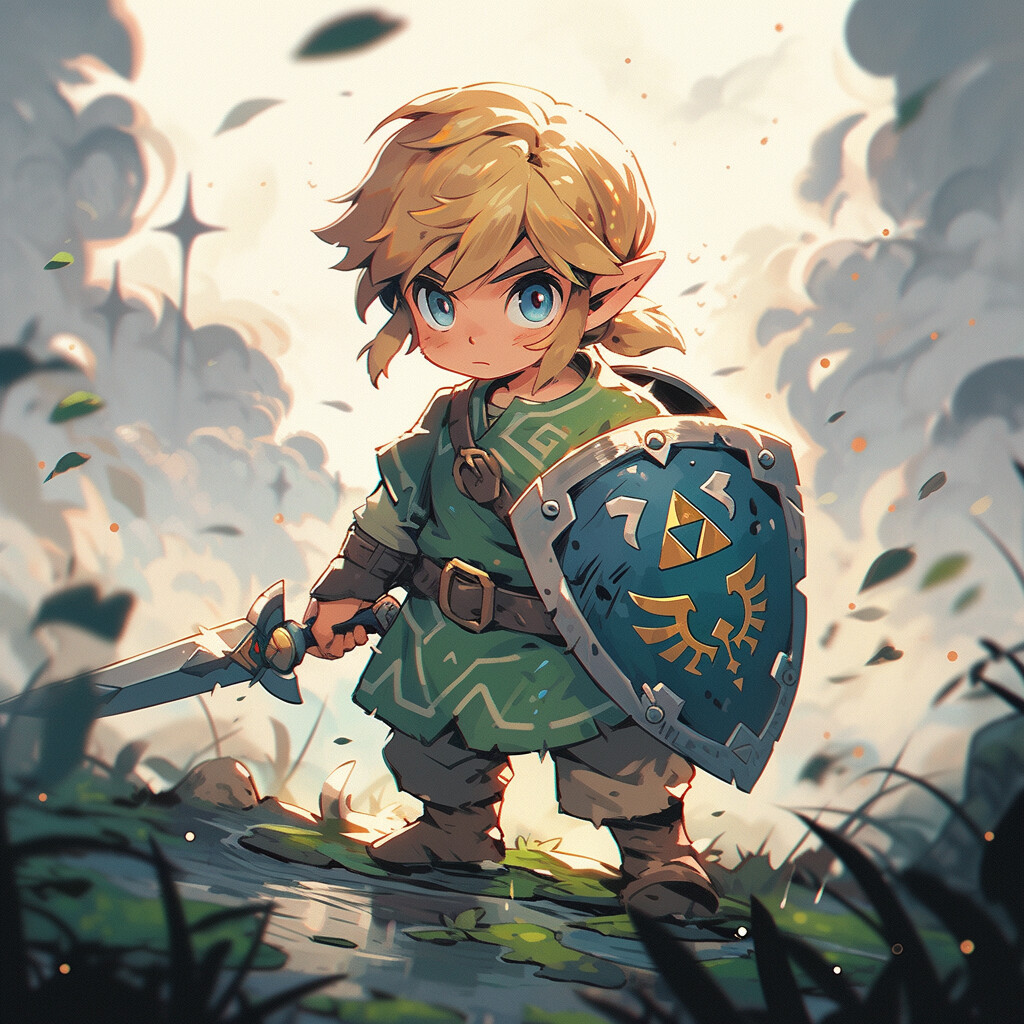 ArtStation - Link - Legend of Zelda Fan Art