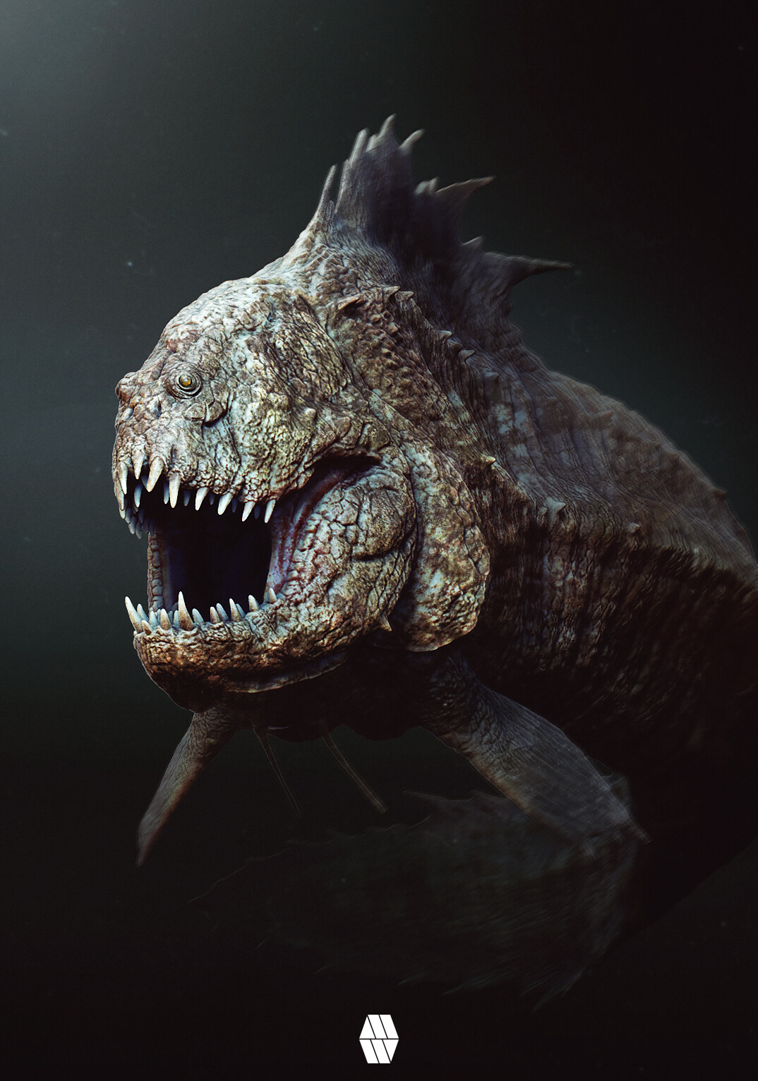 A Creature Emerges - 'Sea Monster' Concept