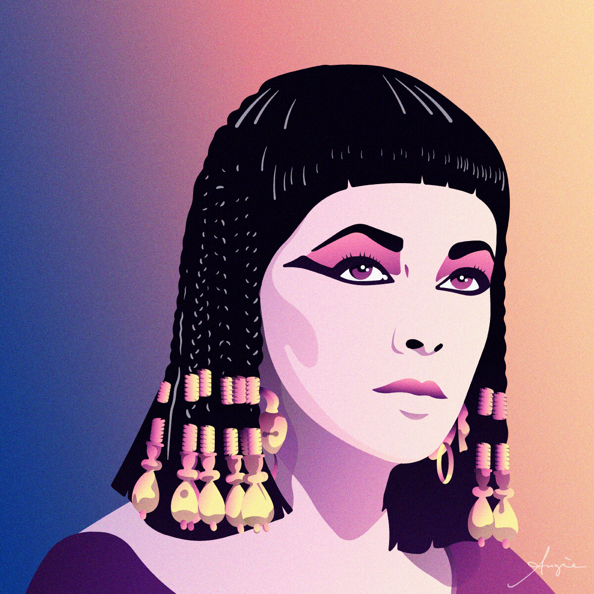 ArtStation - Powerful Woman - Cleopatra