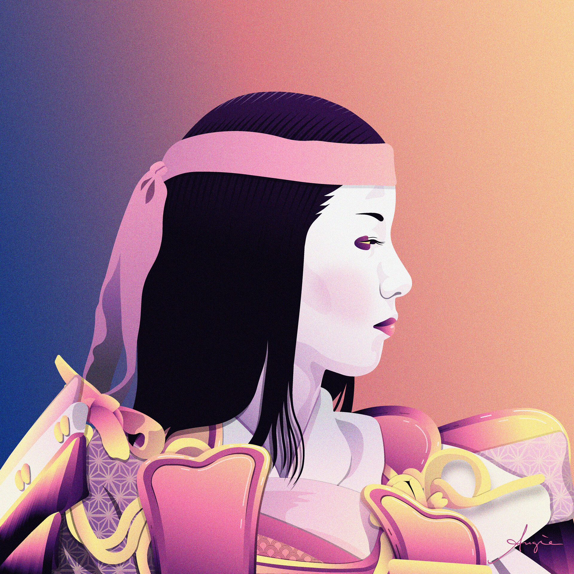 ArtStation - Powerful Woman - Tomoe Gone