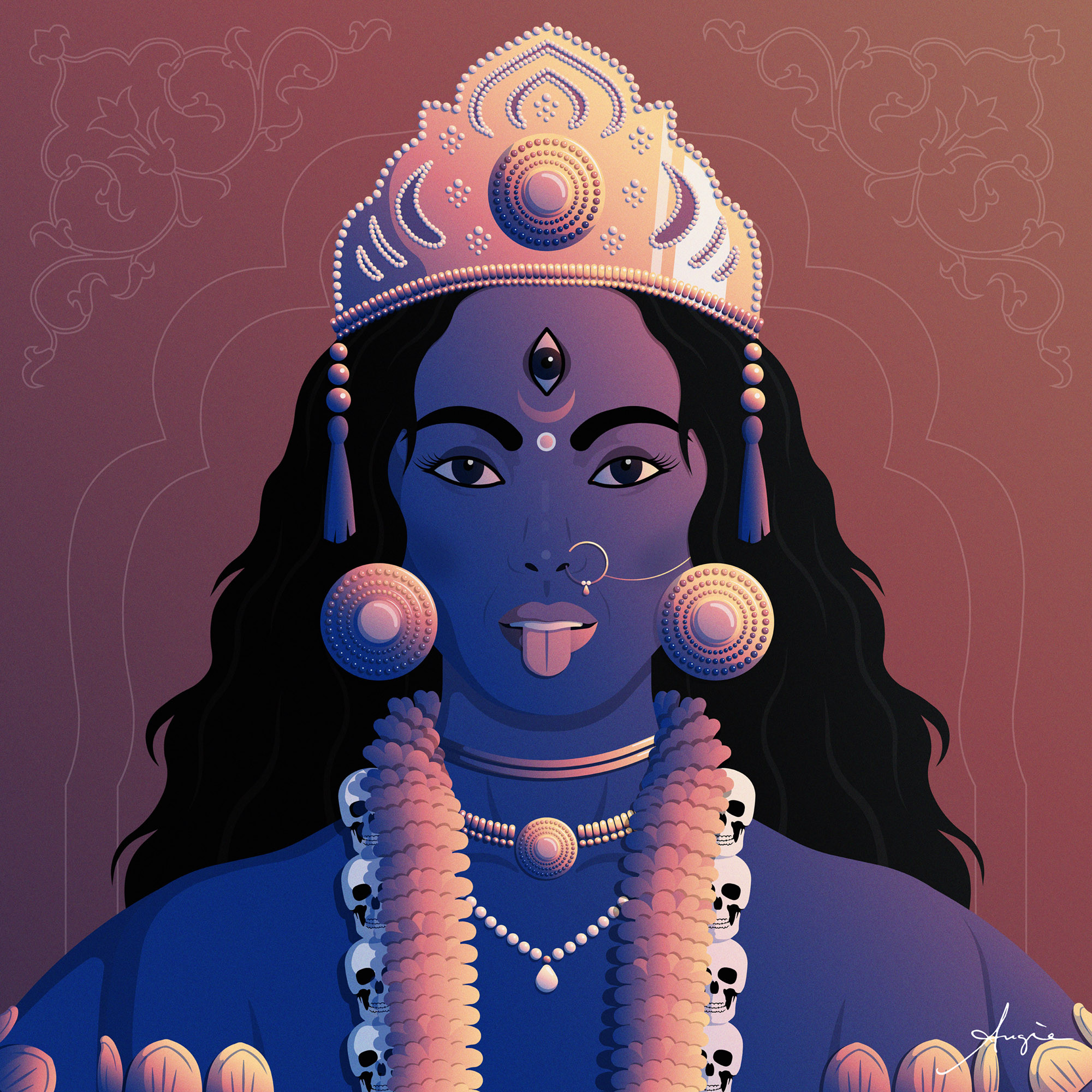 Sol Sister - Earth Goddess by Angie Mathot on Dribbble