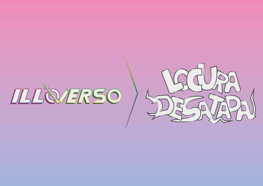 Testing the logo under different background colors